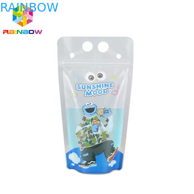 Gravure Printing Plastic Bag Kemasan Sedotan Berwarna-warni Untuk Kemasan Minuman Cair