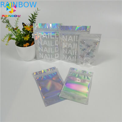Aluminium Foil Tas Kemasan Kosmetik Stand Up Pouch Bau Bukti Untuk Gulma Cannabis