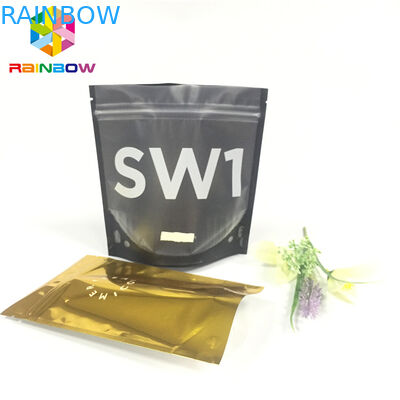 Mylar Plastic Foil Pouch Kemasan Noni Aluminium Foil Bags Gravure Mencetak Dengan Zipper
