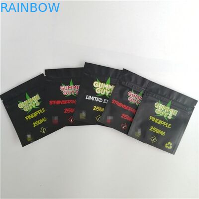 Bau Bukti Herbal Dupa Kemasan Aluminium Foil Cbd Cannabis Gummy Bear Weed Bag