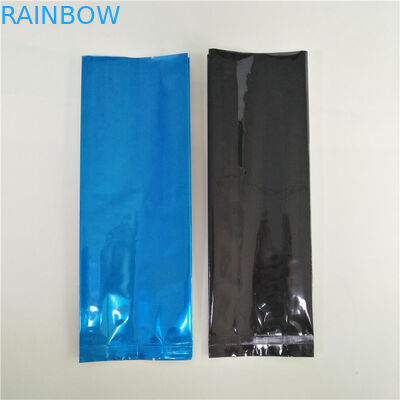 Aluminium Foil Side Gusset Tea Bags Kemasan Coffee Pouch Heat Seal Dengan Valve