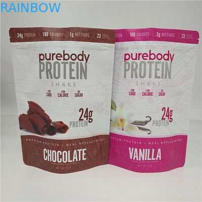 CMYK Warna Snack Bag Kemasan Plastik Coffee Chocolate Milk Powder Pouch