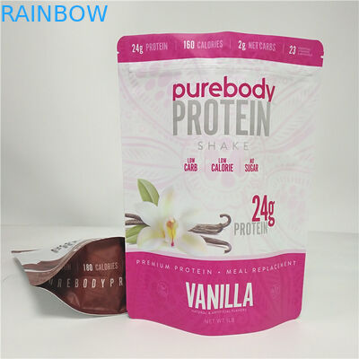 CMYK Warna Snack Bag Kemasan Plastik Coffee Chocolate Milk Powder Pouch