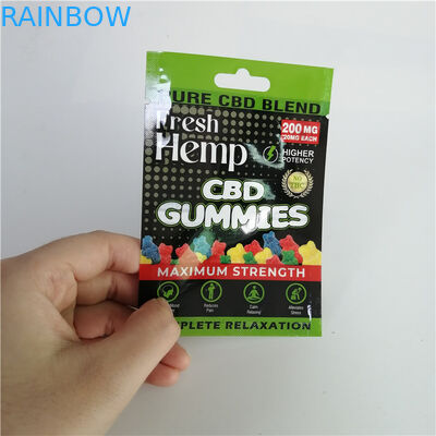 Kantong Teh Plastik Ziplock Plastik Dapat Ditutup Kembali Biodegradable Untuk Makanan / Buah Kering