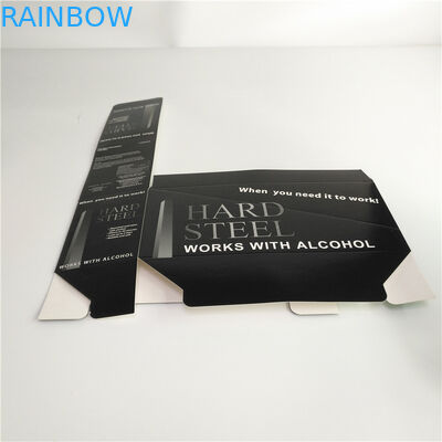 Tampilan Kotak Kertas Kemasan Cokelat Mainan Permen Kaleng Aluminium / Kotak Kecil Diterapkan