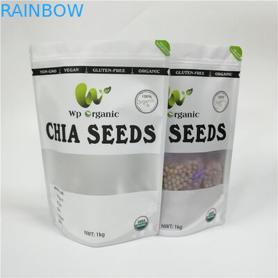 Bau Bukti Snack Bag Packaging Cookie Kantung Adonan Puff Dengan Depan Berkabut Windows