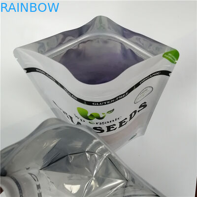 Bau Bukti Snack Bag Packaging Cookie Kantung Adonan Puff Dengan Depan Berkabut Windows