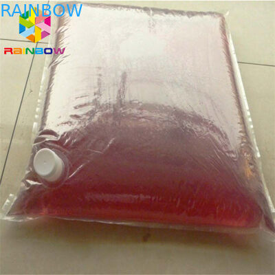 Minuman Spout Pouch Packaging 3L 5L 10L Cetak Kustom Aseptic Bib Bag Dalam Kotak