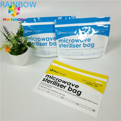 Tas Kemasan Makanan Ringan Silikon Dapat Digunakan Kembali Foodsaver Anti Bocor Untuk Pemanasan / Pembekuan