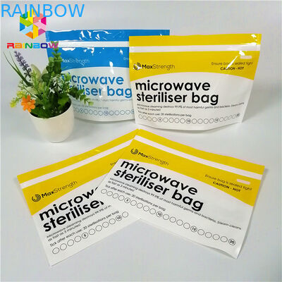 Tas Kemasan Makanan Ringan Silikon Dapat Digunakan Kembali Foodsaver Anti Bocor Untuk Pemanasan / Pembekuan