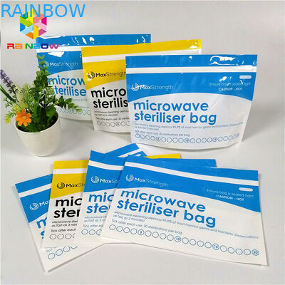 Tas Kemasan Makanan Ringan Silikon Dapat Digunakan Kembali Foodsaver Anti Bocor Untuk Pemanasan / Pembekuan