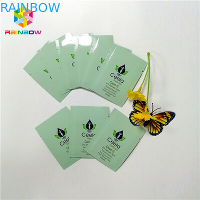 Smell Proof Cosmetic Packaging Bag Resealable Ziplock 1oz Mylar Foil Zipper Pouch