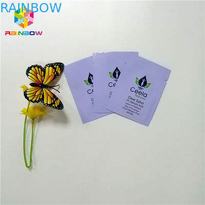 Smell Proof Cosmetic Packaging Bag Resealable Ziplock 1oz Mylar Foil Zipper Pouch