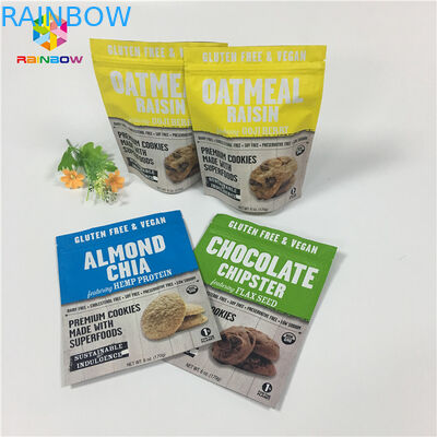 12oz 1 Pound Stand Up Ziplock Bags, Rempah-rempah Powder Ziplock Pouch Matte Printing