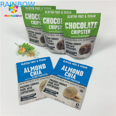 12oz 1 Pound Stand Up Ziplock Bags, Rempah-rempah Powder Ziplock Pouch Matte Printing