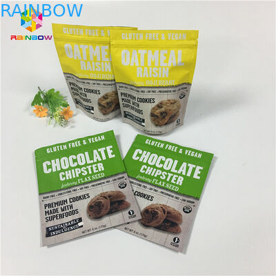 Tas Kemasan Makanan Snack yang Dapat Dipulihkan Kembali Protein / Susu Bubuk Aluminium Foil Zip Lock