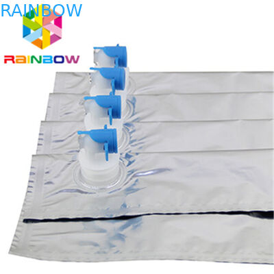 10L BiB Aluminium Foil Anggur Berdiri Kantung Cerat / Katup Tas Penyimpanan Sertifikat FDA