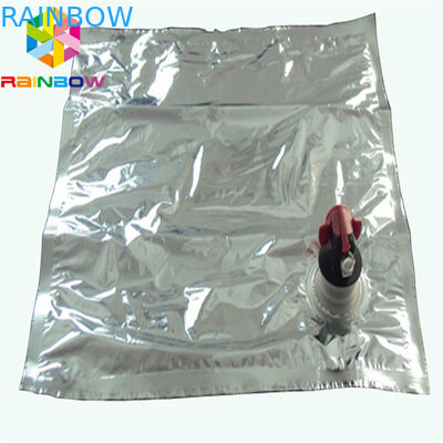 330ML Aluminium Foil Bags Red Wine Dispenser BIB Minuman Spout Tap Packaging