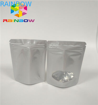 Mylar Hologram Zipper Tas Kertas Disesuaikan Untuk Produk Kosmetik Lem Bulu Mata