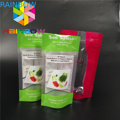 Biodegradable Aluminium Foil Stand Up Pouch Kemasan Bath Crumble Salt Body Bag