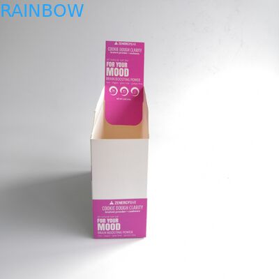 Kotak Karton Kraft Ramah Lingkungan Kemasan Ritel Lipat Untuk Cokelat