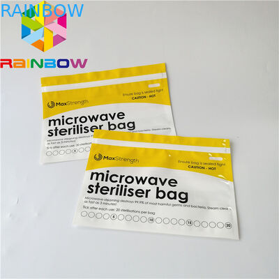 Makanan Bayi Stand Up Zipper Pouch Bags Stand Up Jenis Steriliser Microwave