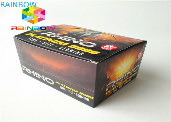 Male Enhancement Drink, Kotak Kertas Pembungkus Botol Dengan Label Stiker Perekat