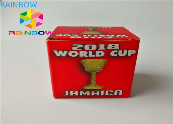 Mix Color Paper Box Packaging Proses Embossing Hot Stamping Bergelombang Lipat
