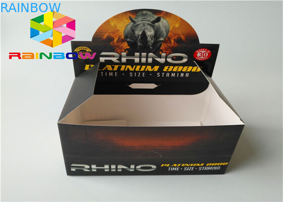 Mix Color Paper Box Packaging Proses Embossing Hot Stamping Bergelombang Lipat