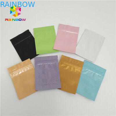 3 X 4 Inch Foil Pouch Kemasan Aluminium Food Grade Heat Seal Persetujuan ISO 9001