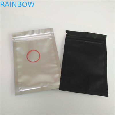 Glossy Matte Ziplock Stand Up Pouches Bahan Food Grade Untuk Kemasan Pil