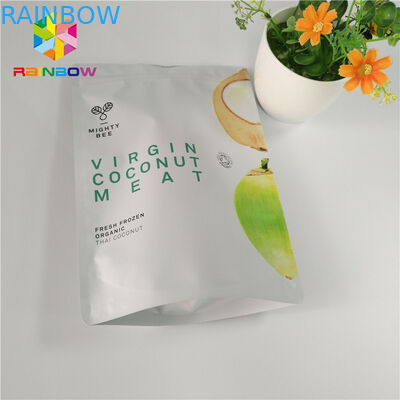 Clear Window Matte Kantong Plastik Kemasan Aluminium Foil Crystal Bath Salt Heat Sealing