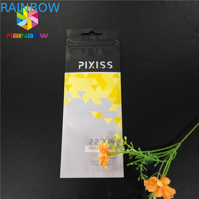 Matte Kustom Dicetak Kantong Plastik Kemasan Mylar Ziplock Bags Heat Seal