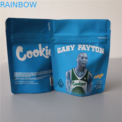 Cookies Kantong Plastik Kemasan Foil Kemasan Bunga Biodegradable Tahan Anak
