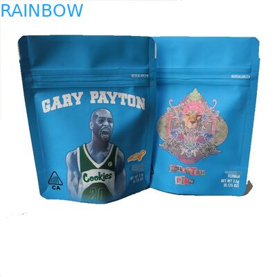 Cookies Kantong Plastik Kemasan Foil Kemasan Bunga Biodegradable Tahan Anak