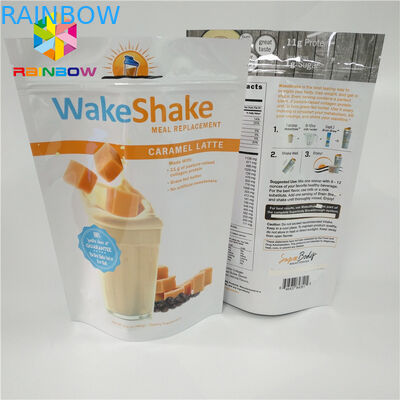 Kemasan Kantong Plastik Food Grade, Aluminium Foil Stand Up Bags Ziplock Tahan Lama