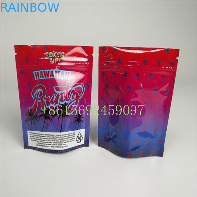 Plastik Zip Lock Kemasan Herbal Dupa Jungle Boys Runtz Weed Cookie Pouch