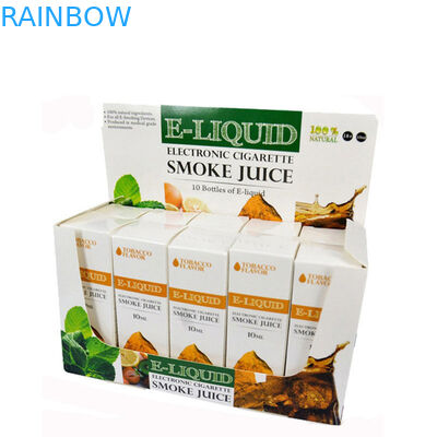 Kemasan Kotak Kertas Lipat 10ml 15ml 30ml CBD Oil E Liquid Bottle Sticker