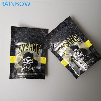 Bau Bukti Kemasan Kantong Plastik Ziplock California Cookies Kemasan Permukaan Matte