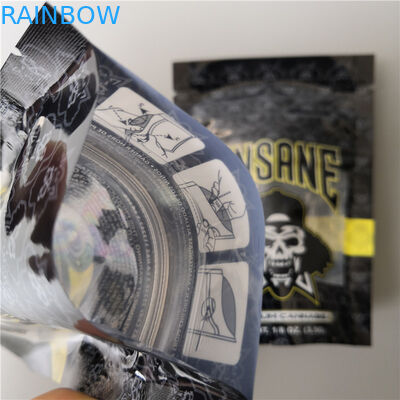 Bau Bukti Kemasan Kantong Plastik Ziplock California Cookies Kemasan Permukaan Matte