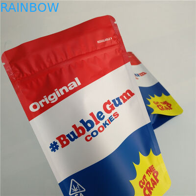 Aluminium Foil Tas Anak Bukti Ziplock Herbal Dupa Kemasan Gravure Printing