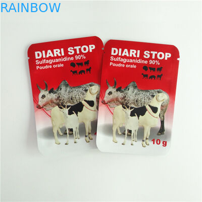 Maroko Makanan Hewan Peliharaan Kantong Gravure Pencetakan 10g Makanan Anjing Kemasan Kelembaban Bukti