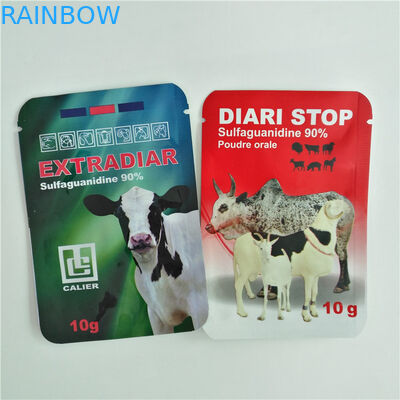 Nigeria Disesuaikan Mencetak Tas Kemasan Makanan 100g 150g Rempah-rempah Paket Silsilah