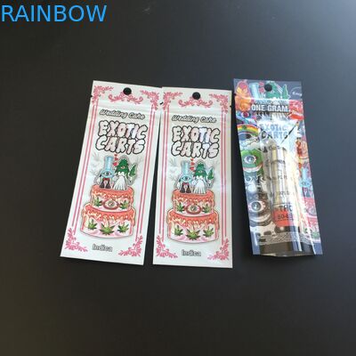 Mylar Foil Kantong Plastik Kemasan Zipper Cetak Kustom Untuk Pembungkus Tembakau Cerutu