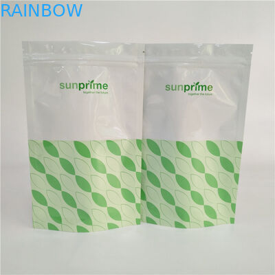 Ziplock Ditutup Kembali Stand Up Kantong Aluminium Foil Paket Doypack Chia Biji Kemasan