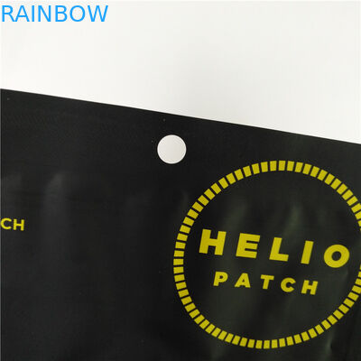 Aluminium Foil Disposable 3 Side Heat Seal Bag Untuk Eye Gel Cream Patch / Masker Wajah