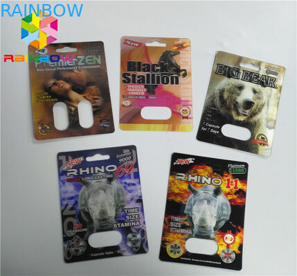 Rhino 69 Rhino 7 Male Enhancement Pills Kemasan Ukuran Normal Dengan Efek 3D