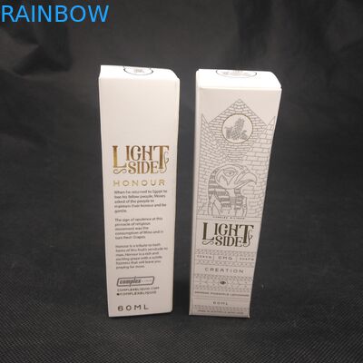 Kotak Kertas Kemasan Kemasan Kustom, Kotak Bungkus Kosmetik Dengan Hot Stamping