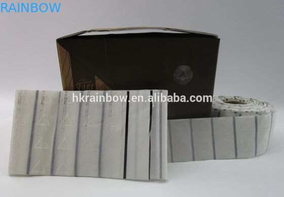 PET Jelas Menyusut Lengan Label Stiker Braille Jenis Perekat Tactile Peringatan Segitiga