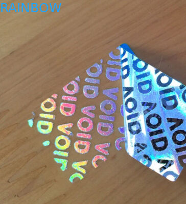 PET Jelas Menyusut Lengan Label Stiker Braille Jenis Perekat Tactile Peringatan Segitiga